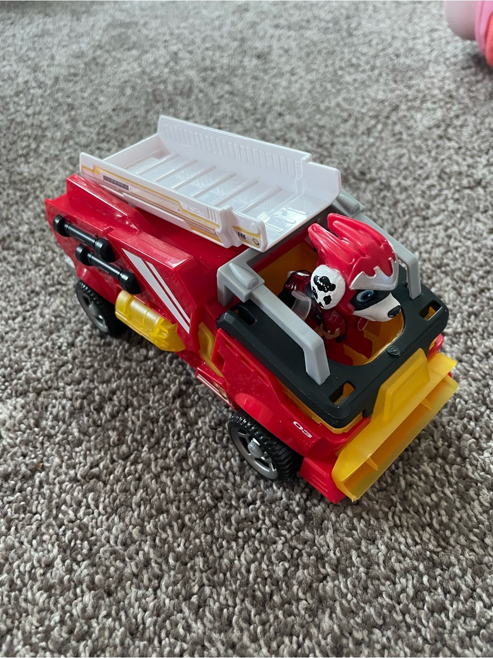 Paw Patrol mighty pups Marshall toy
